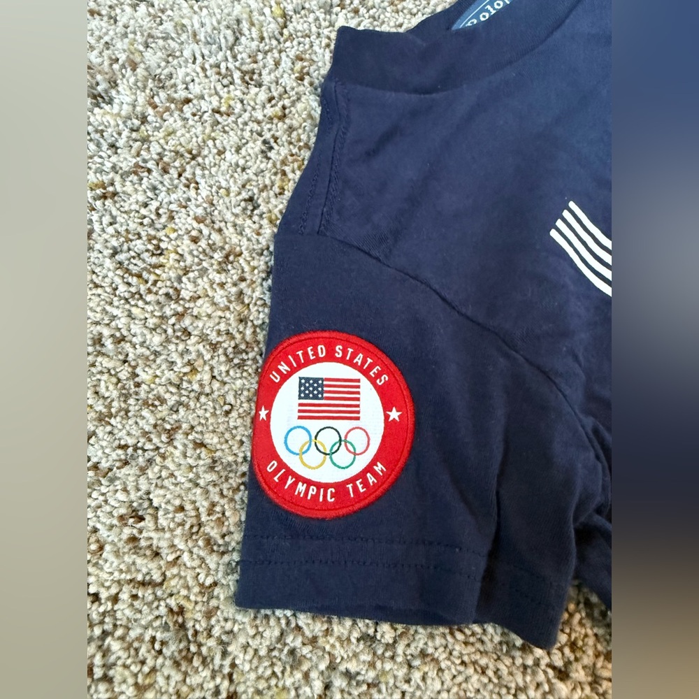 Polo Ralph Lauren Olympics Team USA Cotton Jersey Graphic Tee - Toddler Size 2T - Picture 3 of 5